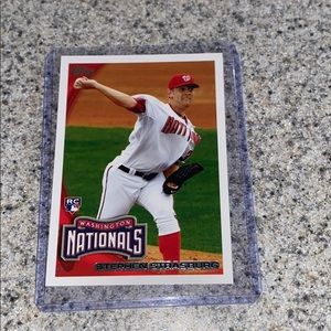 Topps 2010 #661 Stephen Strasburg Rookie Card